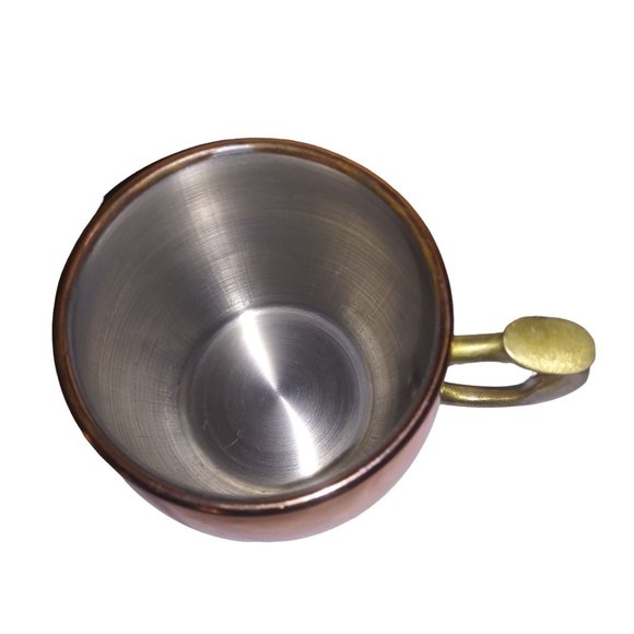 MULE Copper Moscow Mug Copper Hammered Drink Mug - Picture 6 of 10